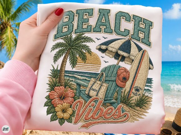 Beach Vibes Vintage Summer Vacation PNG: A Designer’s Guide