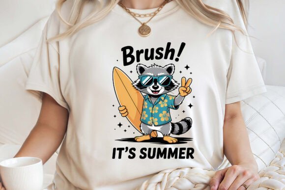 Bruh It’s Summer Funny Racoon PNG: Your Go-To Design Asset