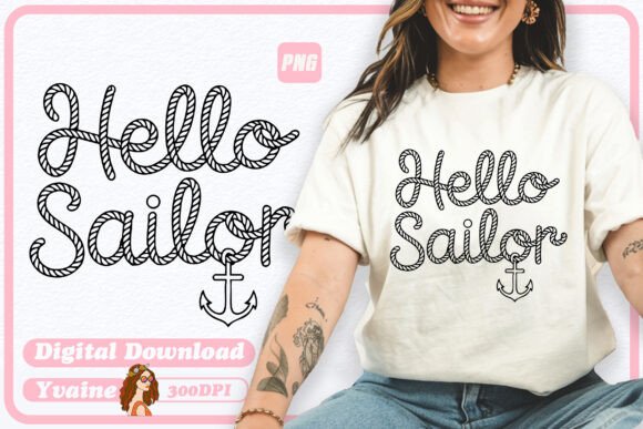 Hello Sailor Summer PNG Sublimation: A Design Deep Dive