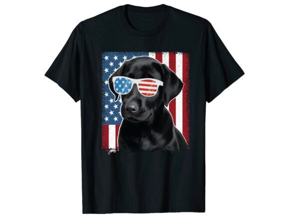 Patriotic Dog 4th of July T-Shirt: Design Freedom