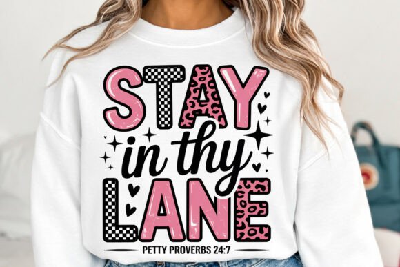 Stay in Thy Lane PNG: Your Go-To Inspirational Design Asset